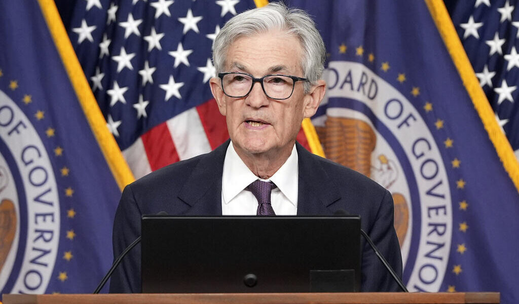 Federal Reserve Board Chairman Jerome Powell speaks during a news conference at the Federal Reserve, Wednesday, Dec. 18, 2024, in Washington. (AP Photo/Jacquelyn Martin)