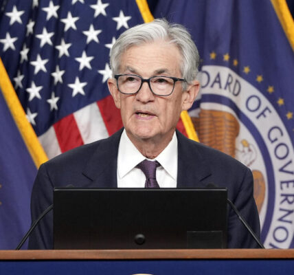 Federal Reserve Board Chairman Jerome Powell speaks during a news conference at the Federal Reserve, Wednesday, Dec. 18, 2024, in Washington. (AP Photo/Jacquelyn Martin)