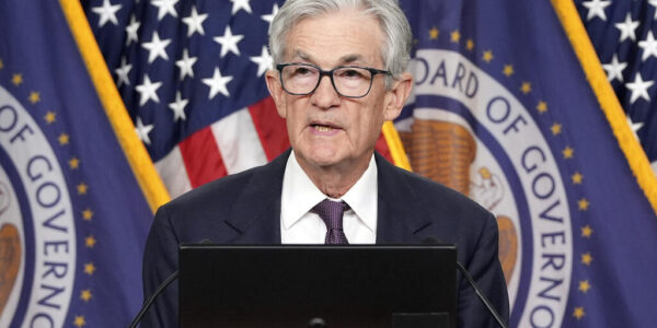 Federal Reserve Board Chairman Jerome Powell speaks during a news conference at the Federal Reserve, Wednesday, Dec. 18, 2024, in Washington. (AP Photo/Jacquelyn Martin)