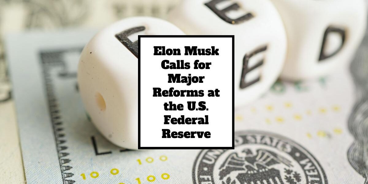 Elon Musk Calls for Major Reforms at the U.S. Federal Reserve