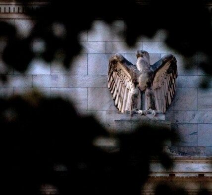 The Federal Reserve building in Washington DC