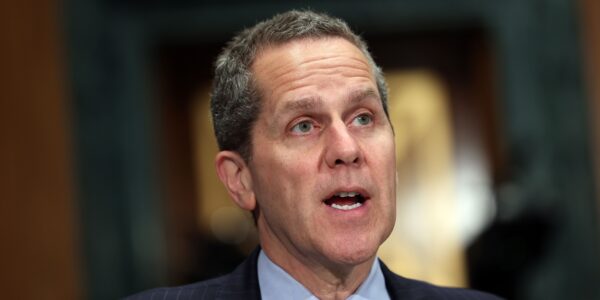 U.S. Federal Reserve Vice Chair of Supervision Michael Barr (Photo by Kevin Dietsch/Getty Images)