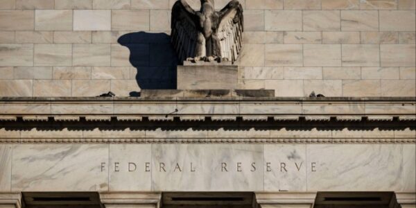 The Federal Reserve building in Washington DC